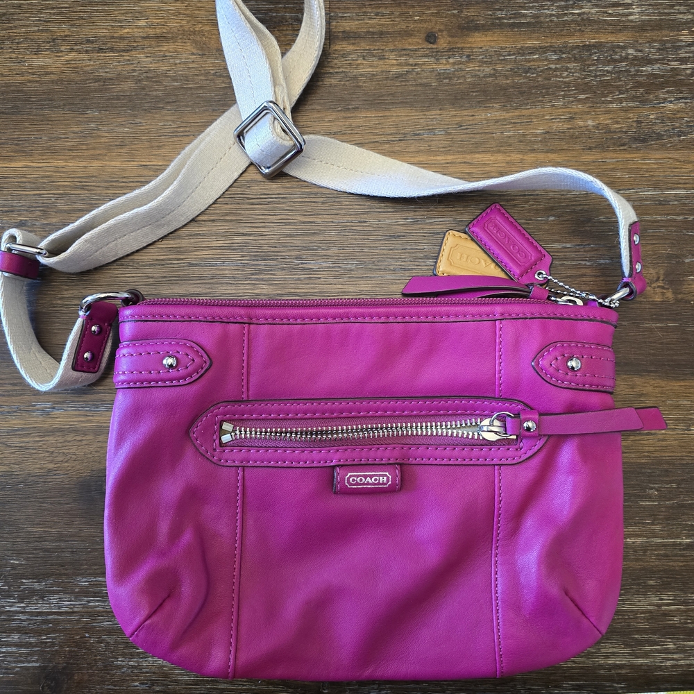 Coach Pink Crossbody Bag